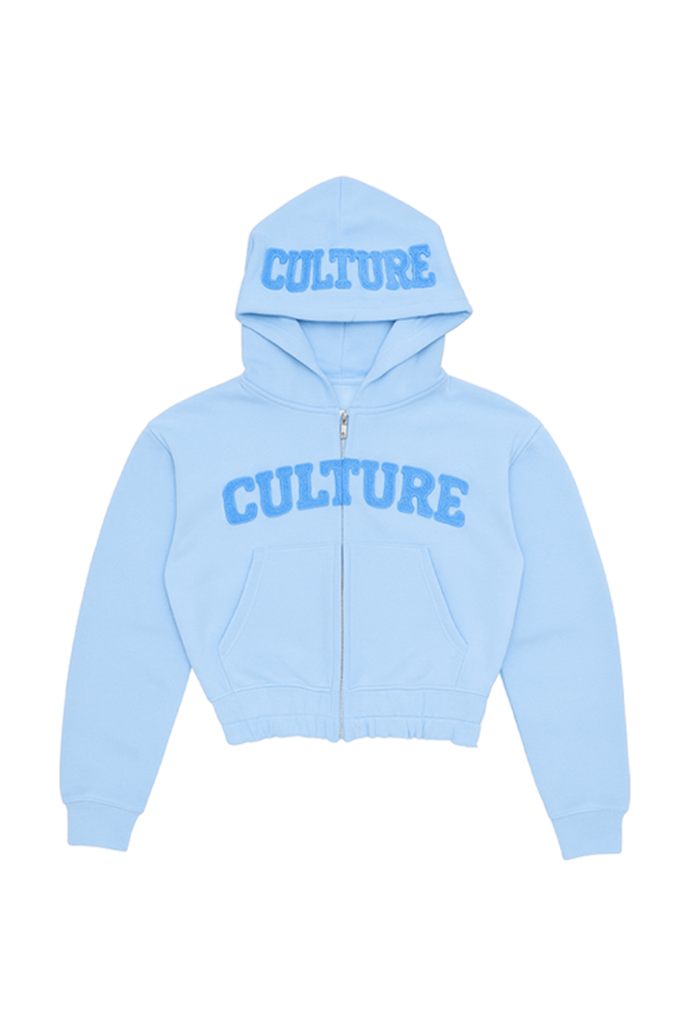 Blue Distressed Hoodie