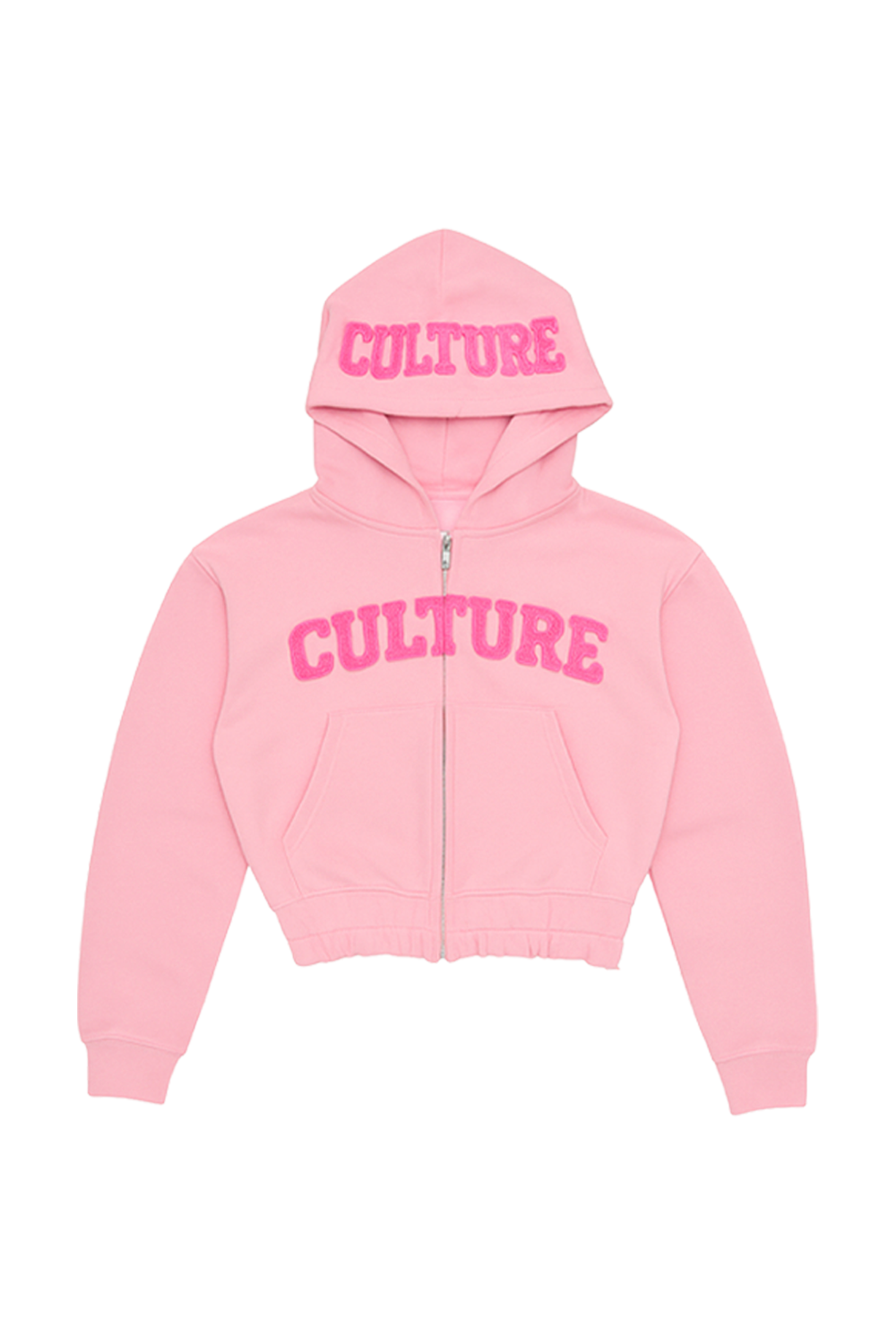 Pink Distressed Hoodie