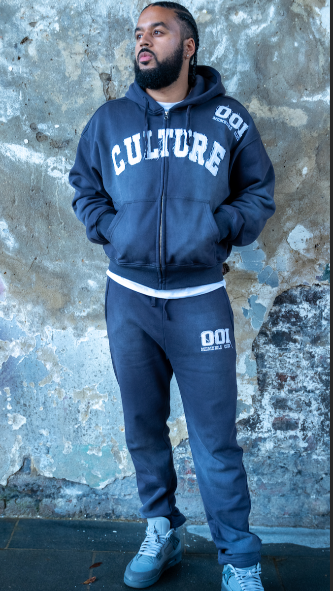 Acid Iron Grey Culture Tracksuit Bottom